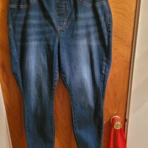 Judy Blue Pull On Skinny Jeans Suze 18